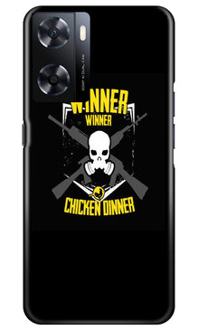 Winner Winner Chicken Dinner Mobile Back Case for Oppo A77s  (Design - 147)