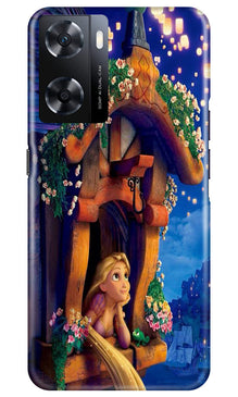Cute Girl Mobile Back Case for Oppo A77s (Design - 167)