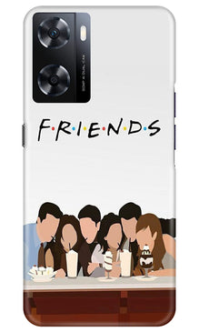 Friends Mobile Back Case for Oppo A77s (Design - 169)