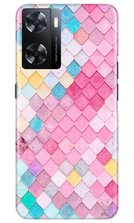 Pink Pattern Case for Oppo A77s (Design No. 184)