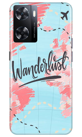 Wonderlust Travel Case for Oppo A77s (Design No. 192)
