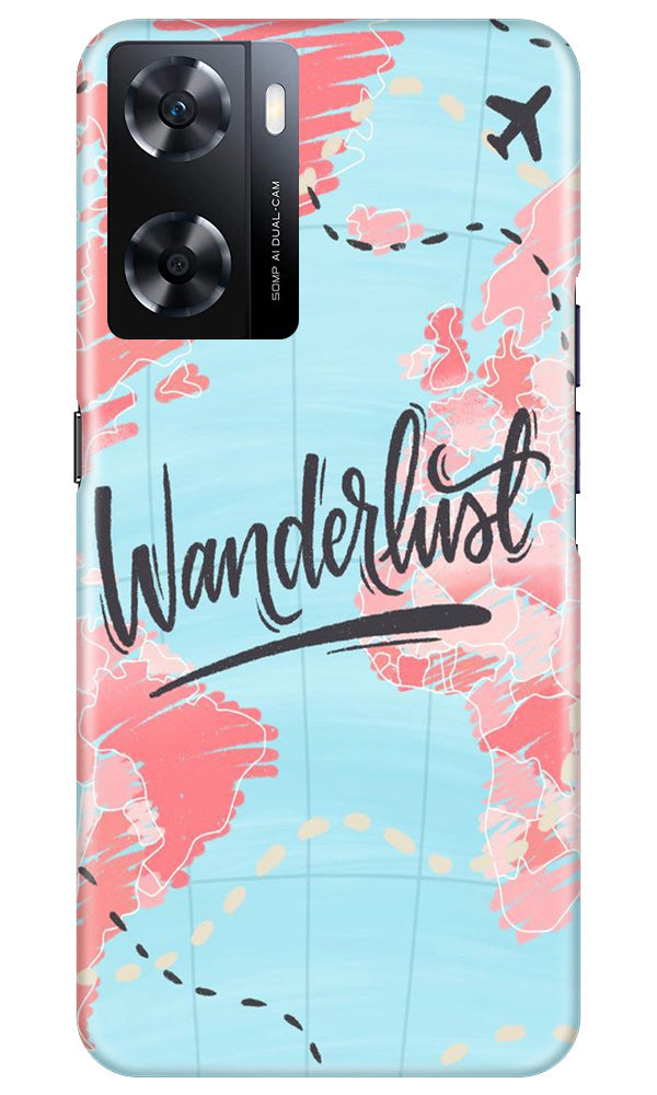 Wonderlust Travel Case for Oppo A77s (Design No. 192)