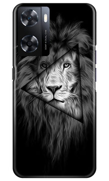 Lion Star Mobile Back Case for Oppo A77s (Design - 195)