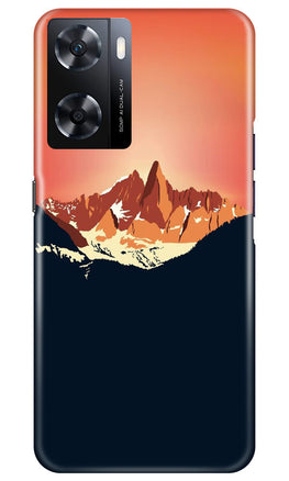 Mountains Case for Oppo A77s (Design No. 196)