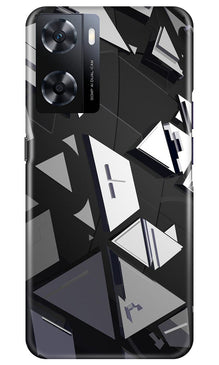 Modern Art Mobile Back Case for Oppo A77s (Design - 199)