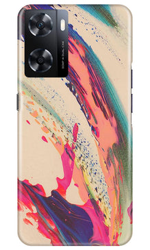 Modern Art Mobile Back Case for Oppo A77s (Design - 203)