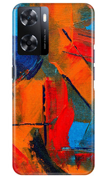 Modern Art Mobile Back Case for Oppo A77s (Design - 206)