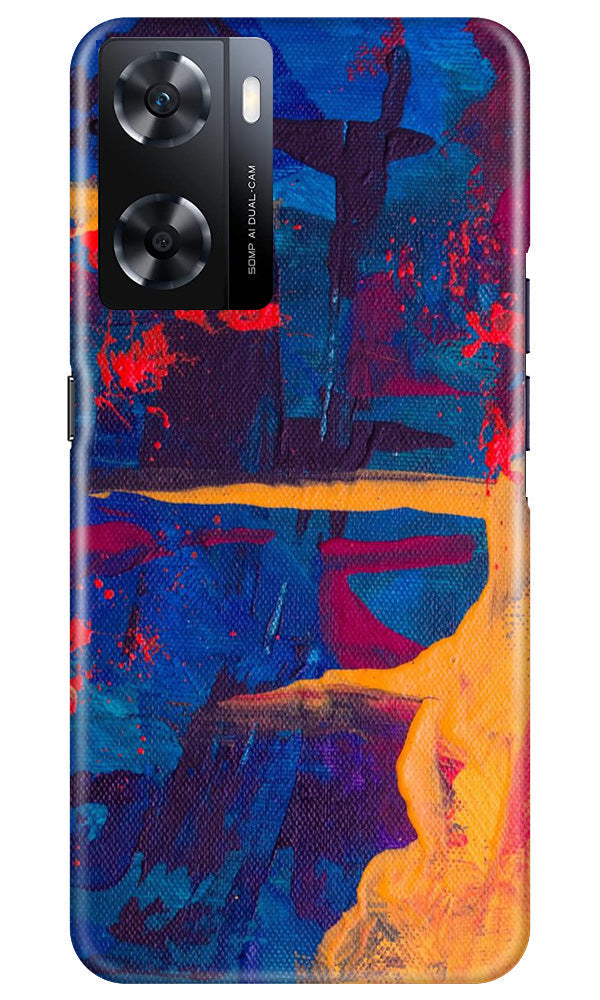 Modern Art Case for Oppo A77s (Design No. 207)
