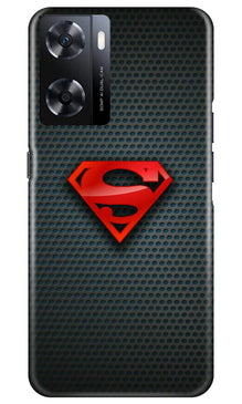Superman Mobile Back Case for Oppo A77s (Design - 216)