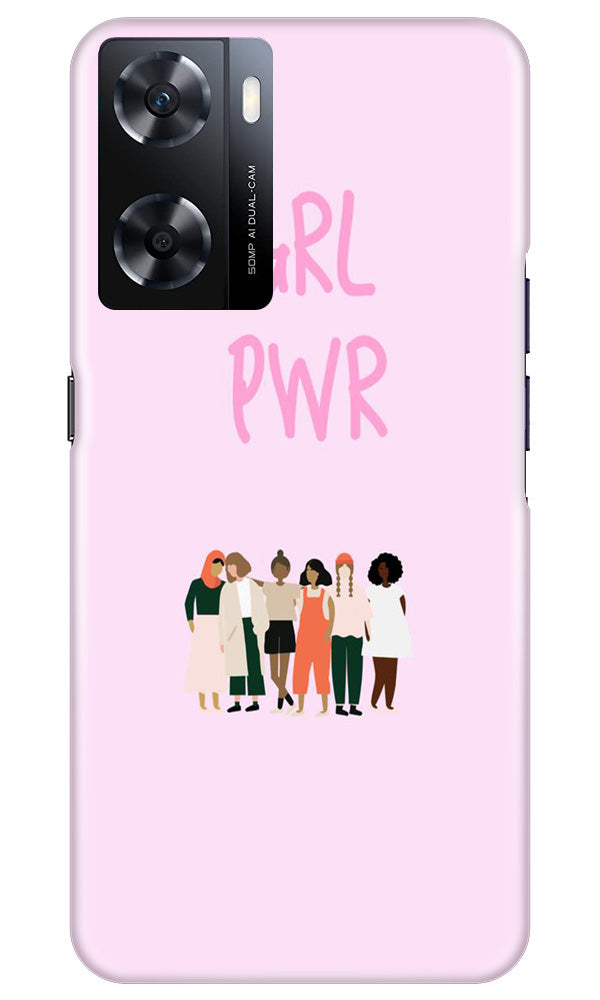 Girl Power Case for Oppo A77s (Design No. 236)
