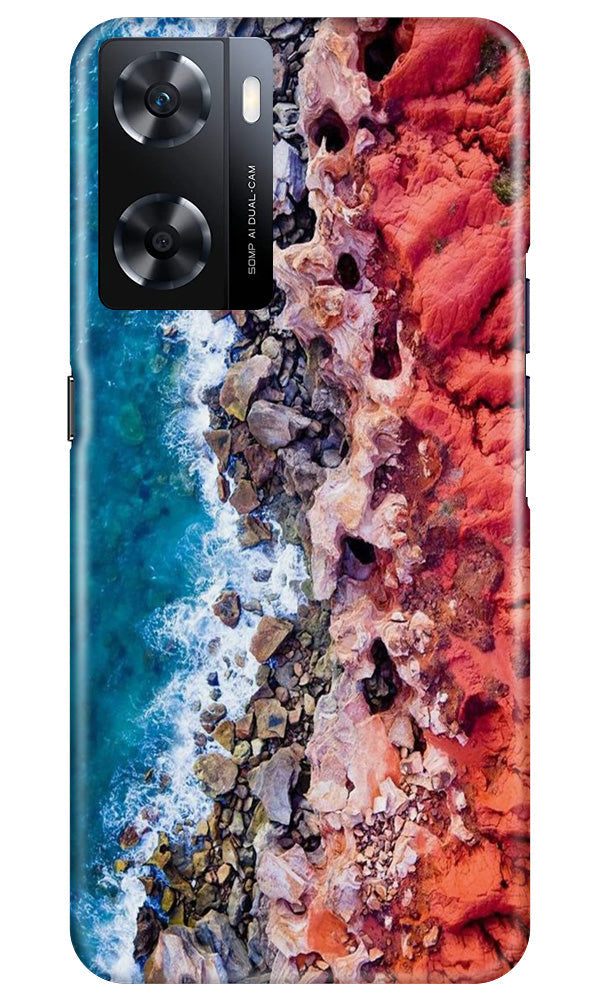 Sea Shore Case for Oppo A77s (Design No. 242)