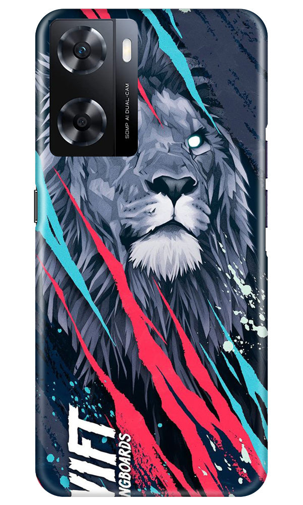 Lion Case for Oppo A77s (Design No. 247)