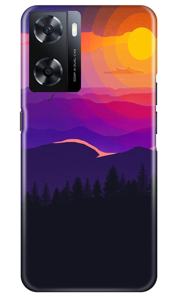 Sun Set Case for Oppo A77s (Design No. 248)