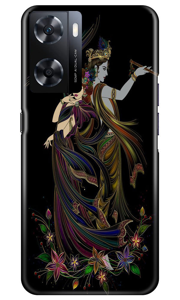 Radha Krishna Case for Oppo A77s (Design No. 257)