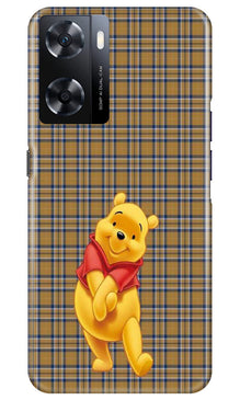 Pooh Mobile Back Case for Oppo A77s (Design - 283)