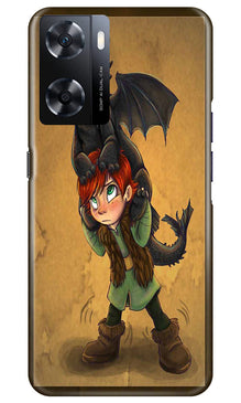 Dragon Mobile Back Case for Oppo A77s (Design - 298)