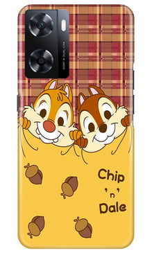 Chip n Dale Mobile Back Case for Oppo A77s (Design - 302)