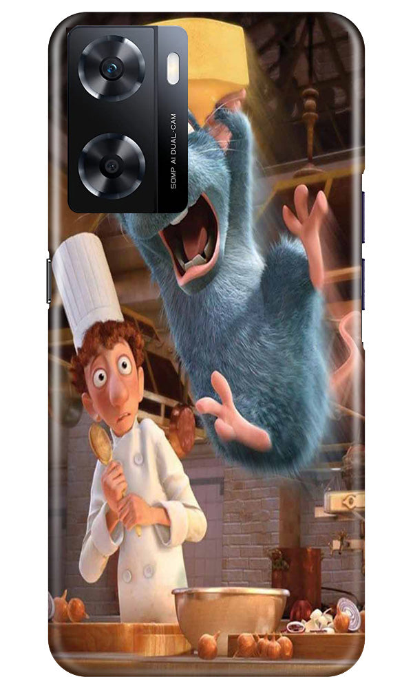 Ratatouille Mobile Back Case for Oppo A77s (Design - 307)