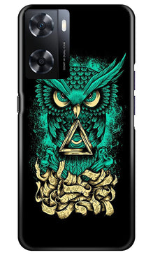 Owl Mobile Back Case for Oppo A77s (Design - 317)