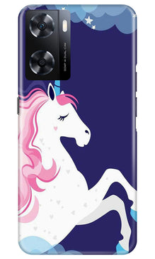 Unicorn Mobile Back Case for Oppo A77s (Design - 324)