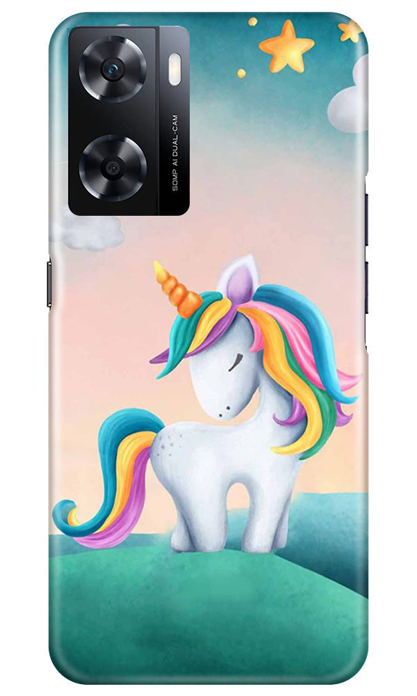Unicorn Mobile Back Case for Oppo A77s (Design - 325)