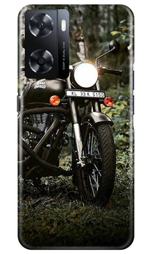 Royal Enfield Mobile Back Case for Oppo A77s (Design - 343)