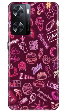 Party Theme Mobile Back Case for Oppo A77s (Design - 350)