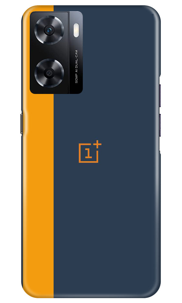 Oneplus Logo Mobile Back Case for Oppo A77s (Design - 353)
