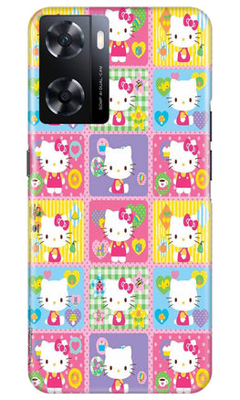 Kitty Mobile Back Case for Oppo A77s (Design - 357)