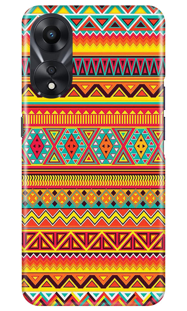 Zigzag line pattern Case for Oppo A78 5G