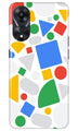 Circul Squar & Tringle Art Case for Oppo A78 5G