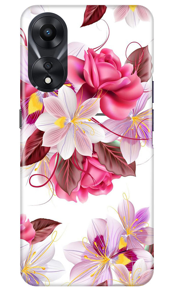 Beautiful flowers Case for Oppo A78 5G