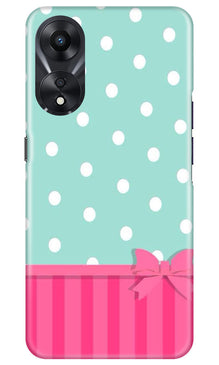 Gift Wrap Mobile Back Case for Oppo A78 5G (Design - 30)