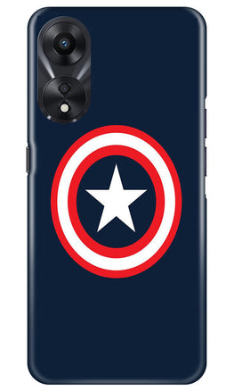Captain America Case for Oppo A78 5G