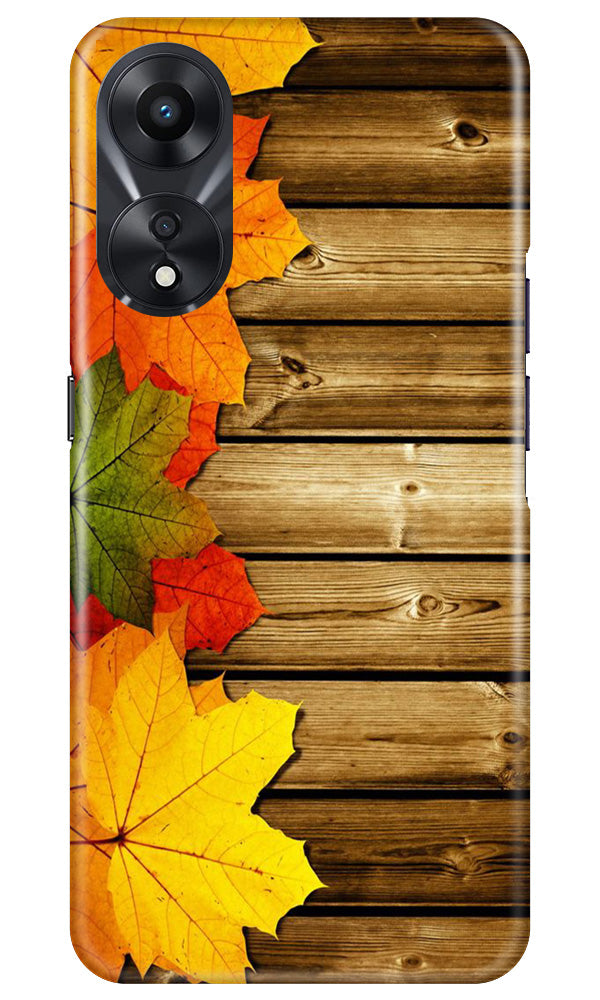 Wooden look3 Case for Oppo A78 5G