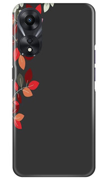 Grey Background Mobile Back Case for Oppo A78 5G (Design - 71)