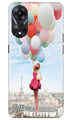 Girl with Baloon Case for Oppo A78 5G
