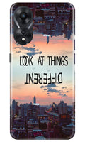 Look at things different Case for Oppo A78 5G