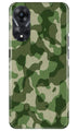 Army Camouflage Case for Oppo A78 5G  (Design - 106)