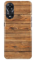 Wooden Look Case for Oppo A78 5G  (Design - 113)