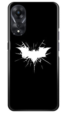 Batman Superhero Mobile Back Case for Oppo A78 5G  (Design - 119)