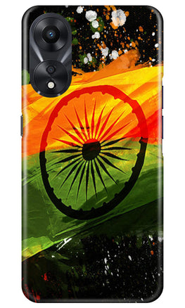 Indian Flag Case for Oppo A78 5G(Design - 137)