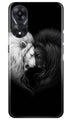 Dark White Lion Case for Oppo A78 5G  (Design - 140)