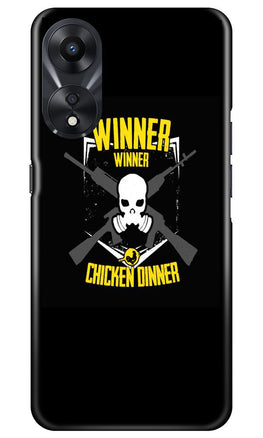 Winner Winner Chicken Dinner Case for Oppo A78 5G(Design - 147)