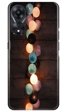 Party Lights Mobile Back Case for Oppo A78 5G (Design - 178)