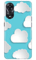 Clouds Case for Oppo A78 5G (Design No. 179)