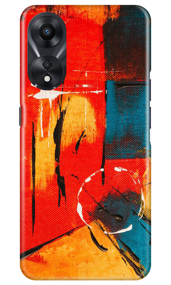 Modern Art Case for Oppo A78 5G (Design No. 208)