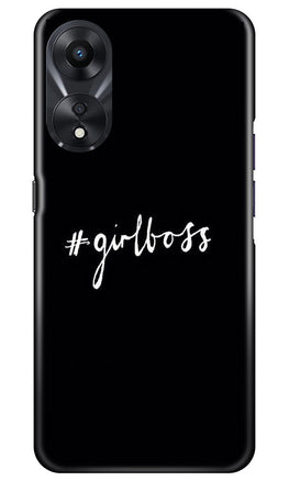 #GirlBoss Case for Oppo A78 5G (Design No. 235)