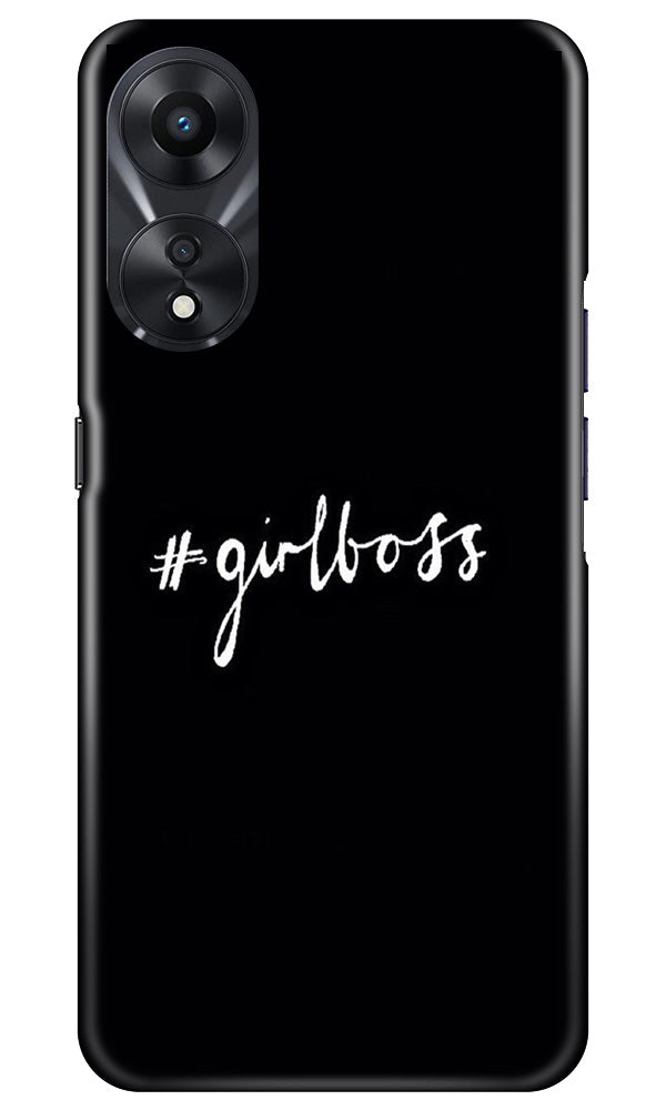 #GirlBoss Case for Oppo A78 5G (Design No. 235)