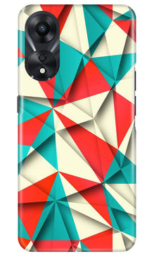 Modern Art Mobile Back Case for Oppo A78 5G (Design - 240)